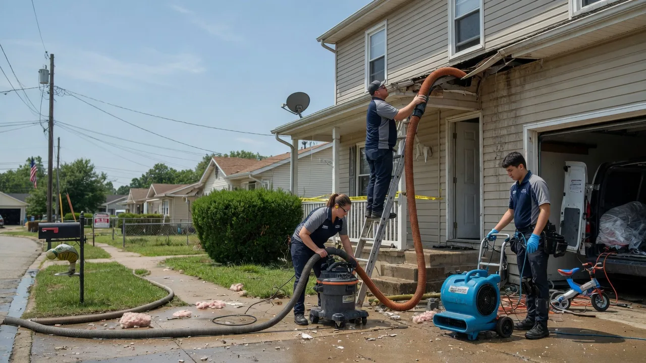 Water Damage Restoration in Hickman, TN near me